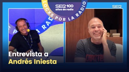 Entrevista a Andrés Iniesta por el Centenario de la Cadena SER (15/10/2024)