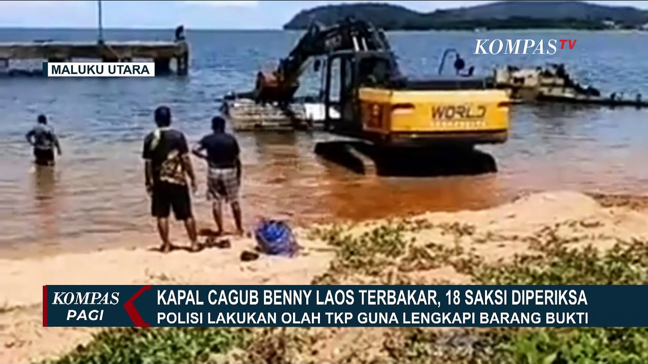 Terbaru! 18 Saksi Diperiksa Buntut Insiden Kapal Terbakar-Jenazah Cagub Benny Laos Dimakamkan