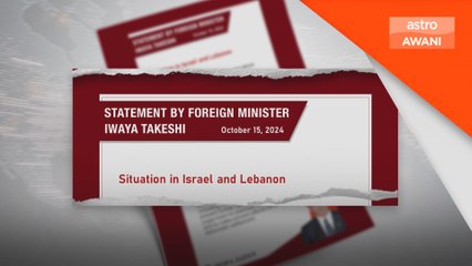 Jepun kecam serangan Israel terhadap UNIFIL