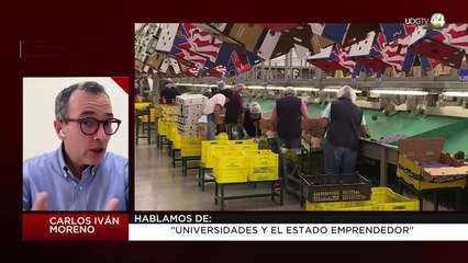 Universidades y el estado emprendedor: Carlos Iván Moreno