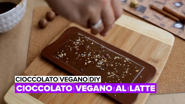 Cioccolato Vegano DIY: Cioccolato vegano al latte