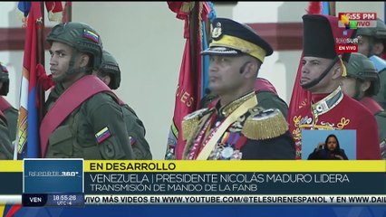Pdte. Nicolás Maduro lideró transmisión de mando de la FANB