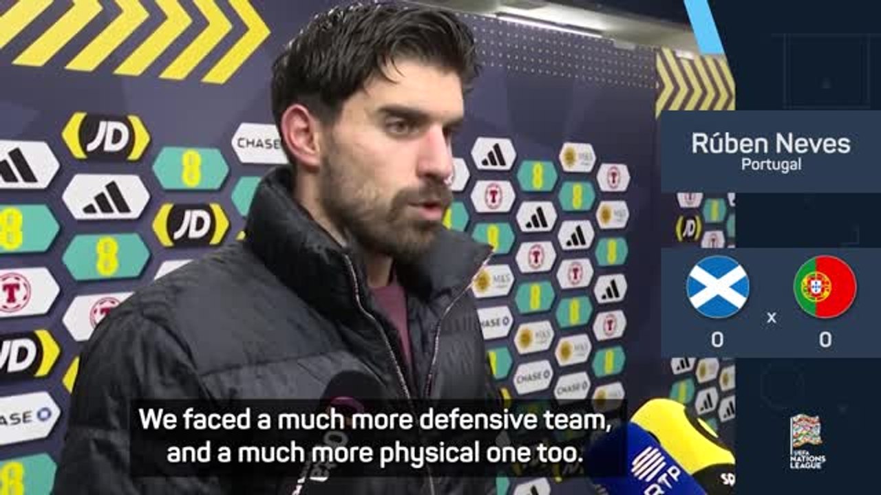 Scotland draw 'not a step backwards' - Neves