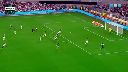 Gol de Argentina vs. Bolivia - Thiago Almada 4-0