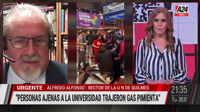 LA UNIVERSIDAD DE QUILMES DENUNCIARÁ A LOS INFILTRADOS POR EL GAS PIMIENTA
