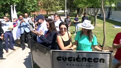 Develan monumento vivo a Raúl Padilla en CUCiénega