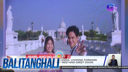 Gabbi Garcia at Khalil Ramos, looking forward bumalik sa Taiwan; May meet-and-greet doon sa Dec. 14-15 | Balitanghali