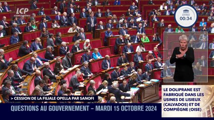 Questions au Gouvernement - Questions au Gouvernement du mardi 15 octobre