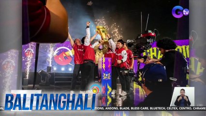 All-Pinoy na Team Elevate, itinanghal na world champion sa larong "Call of Duty: Mobile" | Balitanghali