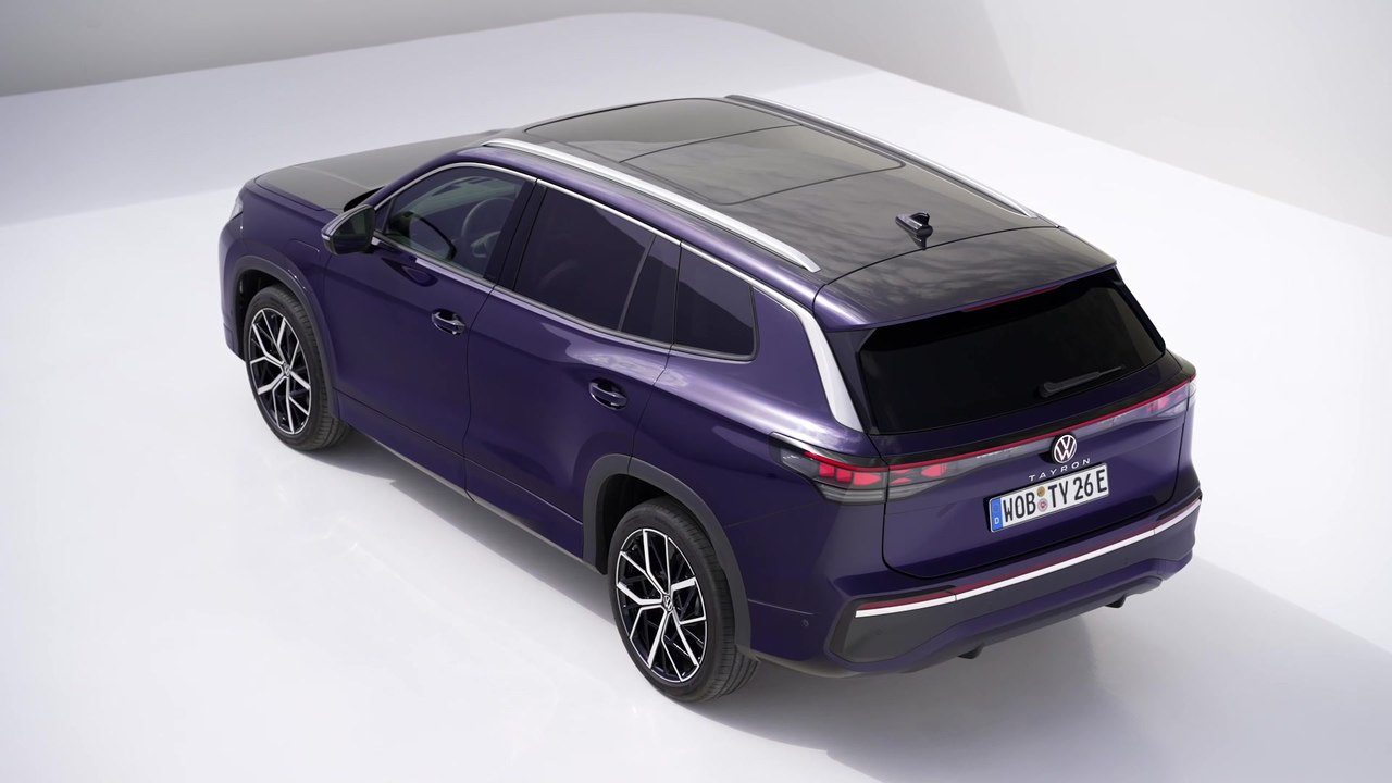 The all-new Volkswagen Tayron Design Preview in Ultra Violet