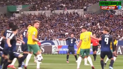 Télécharger la video: Japan vs Australia 1 x 1 Highlights & All Goals  AFC World Cup Qualifiers 2026 HD