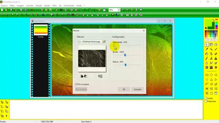 PHOTOFILTRE - Como Colocar "Textura Em Imagens". Ex. Cor Reggae