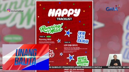 BTS member Jin, makaka-collab si Red Velvet member Wendy para sa debut album niyang "Happy" | Unang Balita