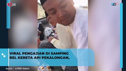 Kereta Api Melintas di Antara Jemaah: Video Pengajian Maulid Nabi di Pekalongan Viral