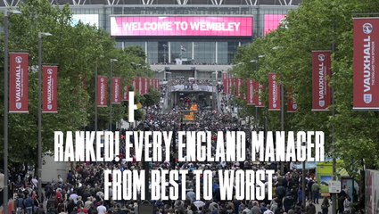Top 15 England Managers