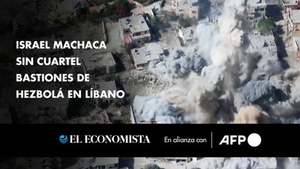 Israel machaca sin cuartel bastiones de Hezbolá en Líbano