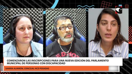 Comenzaron las inscripciones para una nueva edición del Parlamento Municipal de Personas con Discapacidad en Posadas