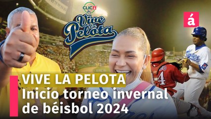 "Vive la pelota" Así inicia el torneo de béisbol invernal 2024