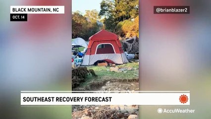 AccuWeather's hurricane recovery forecast in Florida and North Carolina