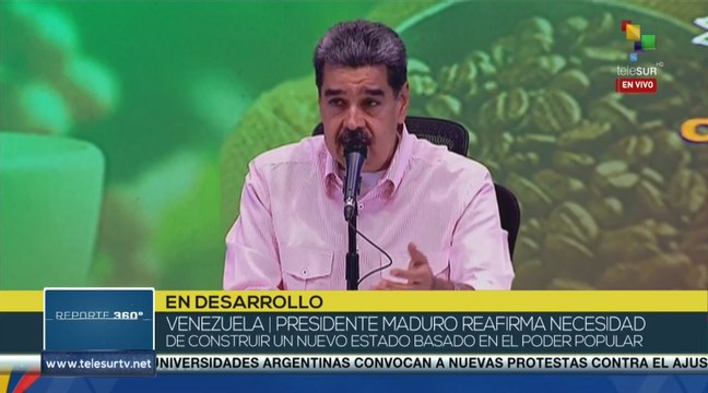 Pdte. Nicolás Maduro lideró la entrega de financiamientos del Plan Comunal del Café 2024
