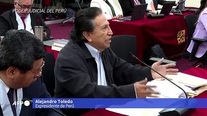Fallo en juicio a expresidente peruano Toledo por caso Odebrecht se conocerá el lunes