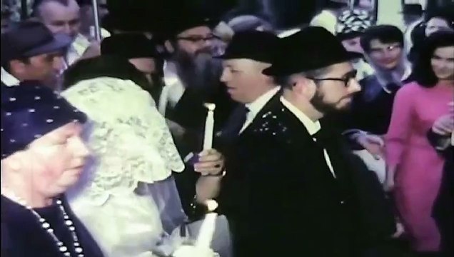 Rabbi Issachar Guttman Wedding 1968 in Color (no voice ללא קול) חתונת הרב יששכר גוטמן בצבע 1968