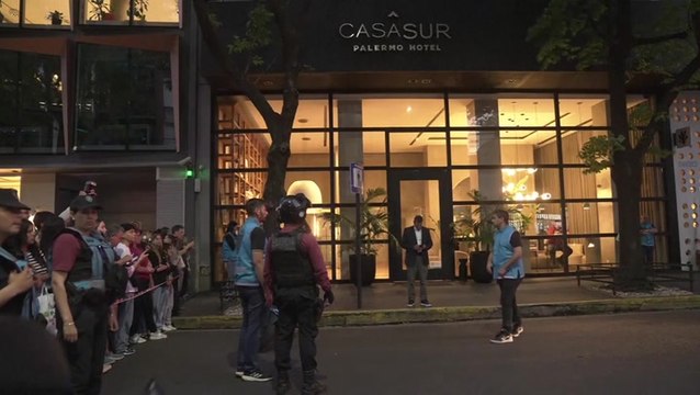 Liam Payne death: Police attend scene at Buenos Aires hotel after singer falls from balcony