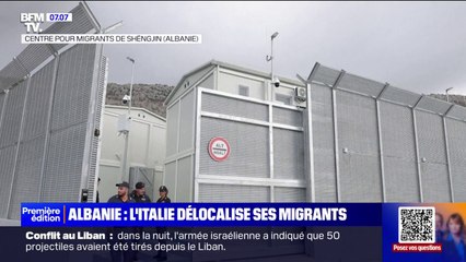L'Italie transfère un premier groupe de migrants vers l'Albanie