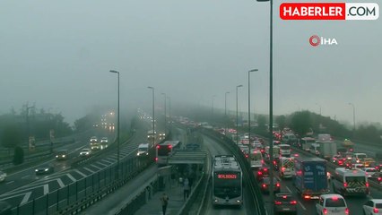 İstanbul'da Sis Etkili Oldu