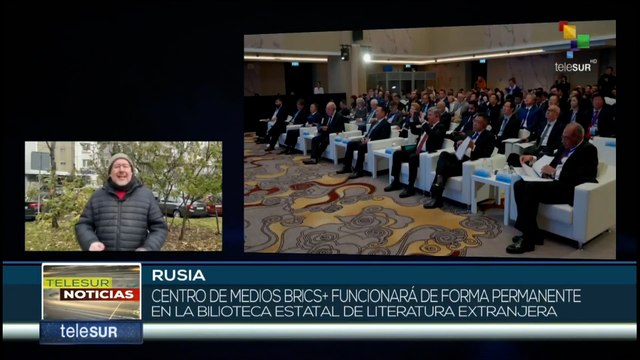 En Rusia se inauguró el centro de medios de informacion y cultura BRICS+