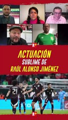 Actuación sublime de Raúl Alonso Jiménez