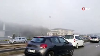 İstanbul boğazını sis kapladı