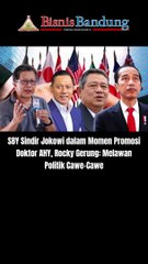 SBY Sindir Jokowi dalam Momen Promosi Doktor AHY, Rocky Gerung: Melawan Politik Cawe-Cawe