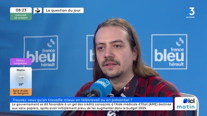 Clément Montigny, représentant du syndicat des travailleurs du jeu vidéo chez Ubisoft