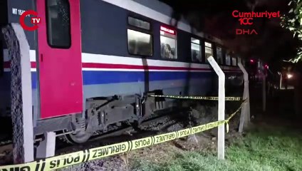 Hemzemin geçitte yolcu treninin çarptığı Abdullah, ağır yaralandı!