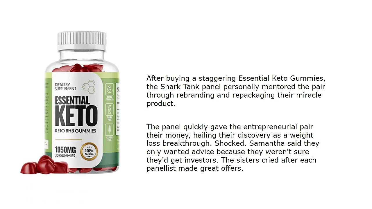 Essential Keto Gummies