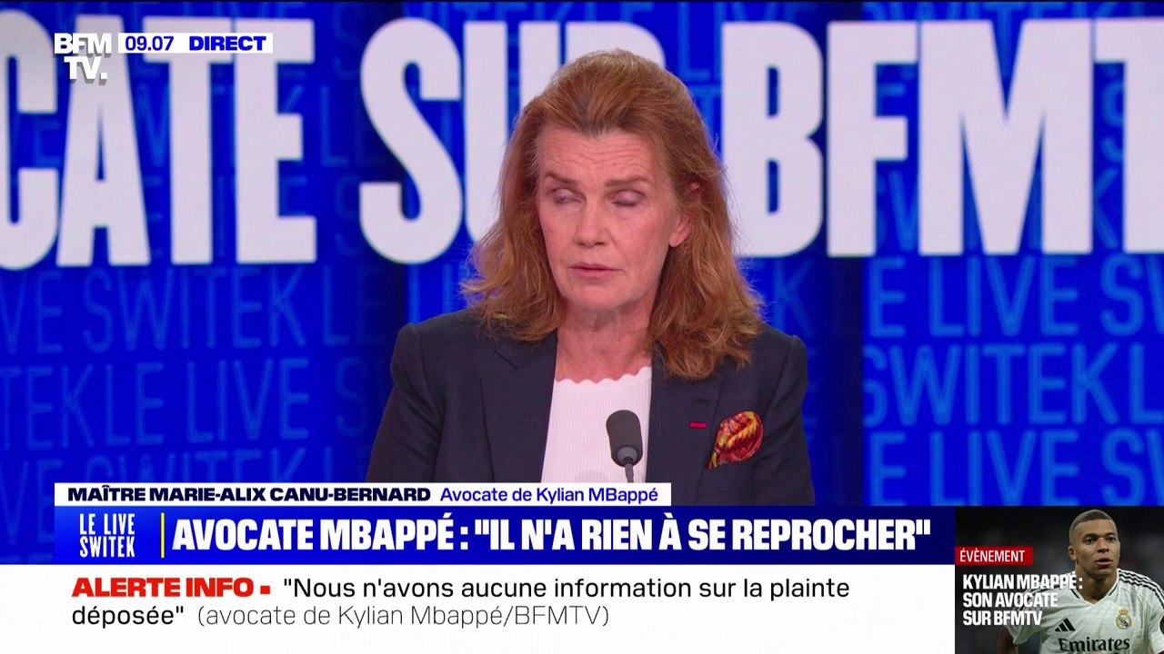 Kylian Mbappé cité dans une affaire de viol: "Rien n'est exclu", explique l'avocate du joueur