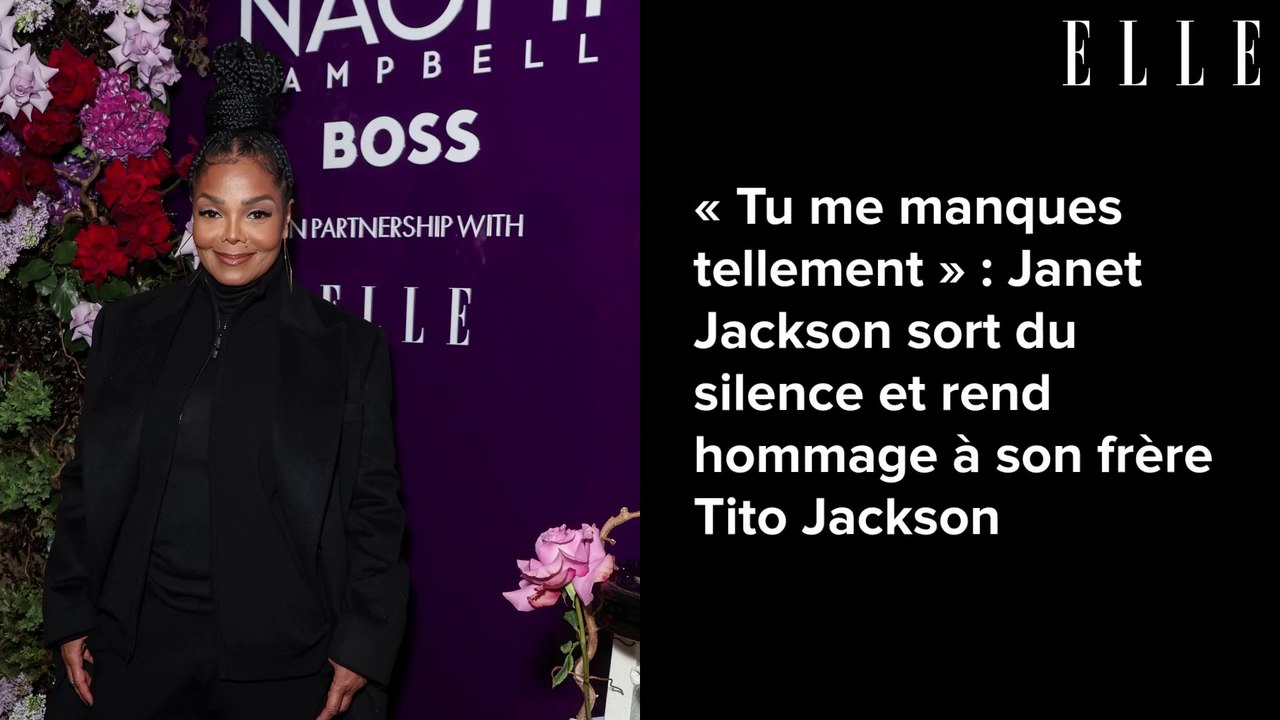 « Tu me manques tellement » : Janet Jackson sort du silence et rend hommage à son frère Tito Jackson