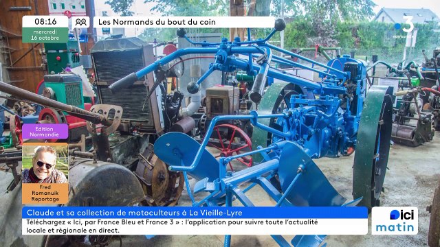 La Vieille Lyre - Claude et sa collection de motoculteurs