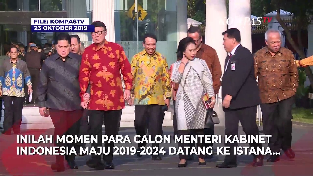 Momen Presiden Jokowi Panggil Calon Menteri di Tahun 2019, Ada Prabowo hingga Luhut - ARSIP KOMPAS