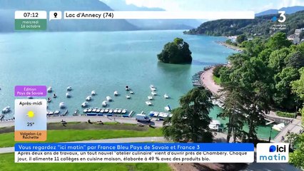 16/10/2024 - ICI Matin France Bleu Pays de Savoie en vidéo