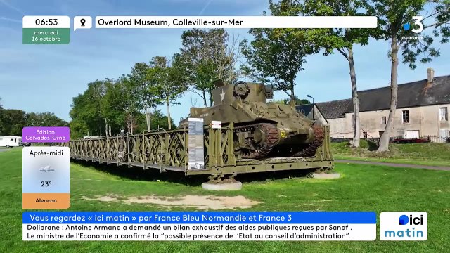 16/10/2024 - ICI Matin France Bleu Basse Normandie en vidéo
