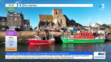 16/10/2024 - ICI Matin France Bleu Cotentin en vidéo
