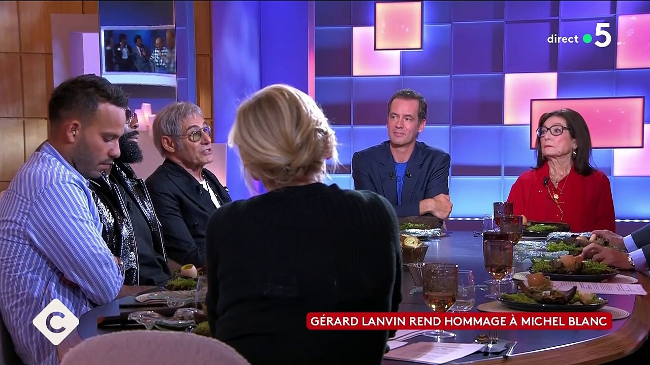 Invité dans "C à vous" ce mardi, Gérard Lanvin est revenu sur la disparition de son ami Michel Blanc.