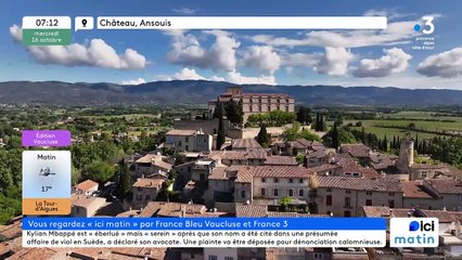 16/10/2024 - ICI Matin France Bleu Vaucluse en vidéo