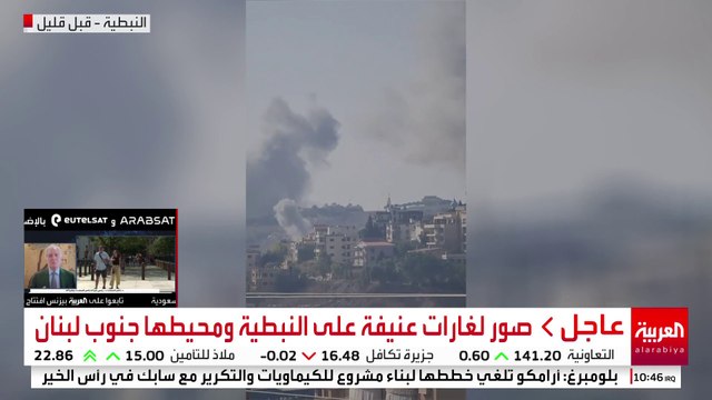 تجاوزت الـ 10 غارات... صور لغارات عنيفة على النبطية ومحيطها جنوب لبنان