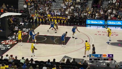 LeBron sets the pace with early dunk