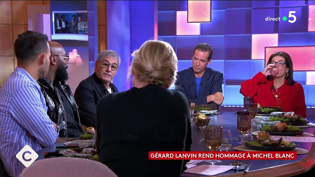 Gérard Lanvin évoque dans "C à vous" le décès de l’acteur Michel Blanc: "Ce qui me prend la tête, c’est que j’espère vraiment qu’il n’a pas paniqué" - Regardez