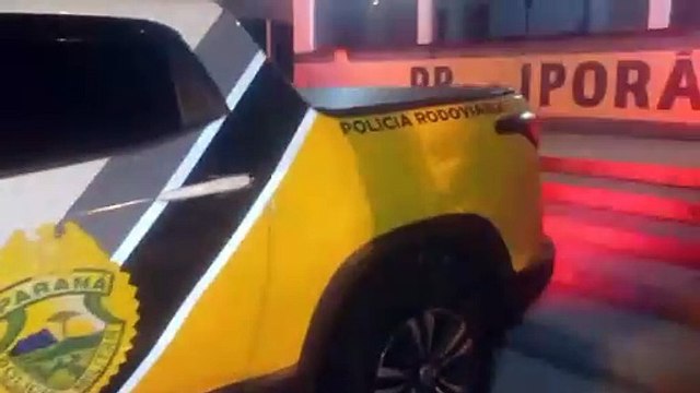 Homem é preso com quase 200kg de maconha em carro roubado durante fiscalização na PR-323 em Iporã