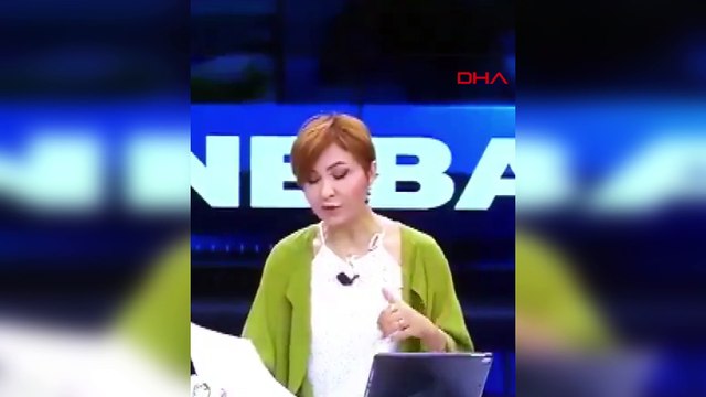 Depreme spiker canlı yayında yakalandı